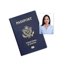 Picture of passport and passport photo