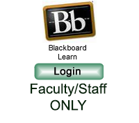 Blackboard Learn Faculty/Staff Login button