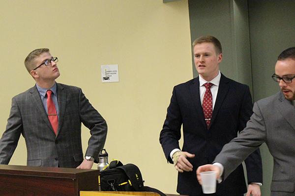 Jordan Shutts presenting