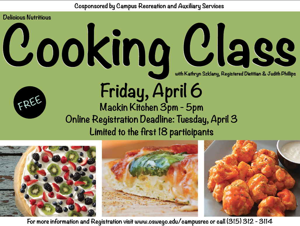 Cooking Class | Campus Recreation