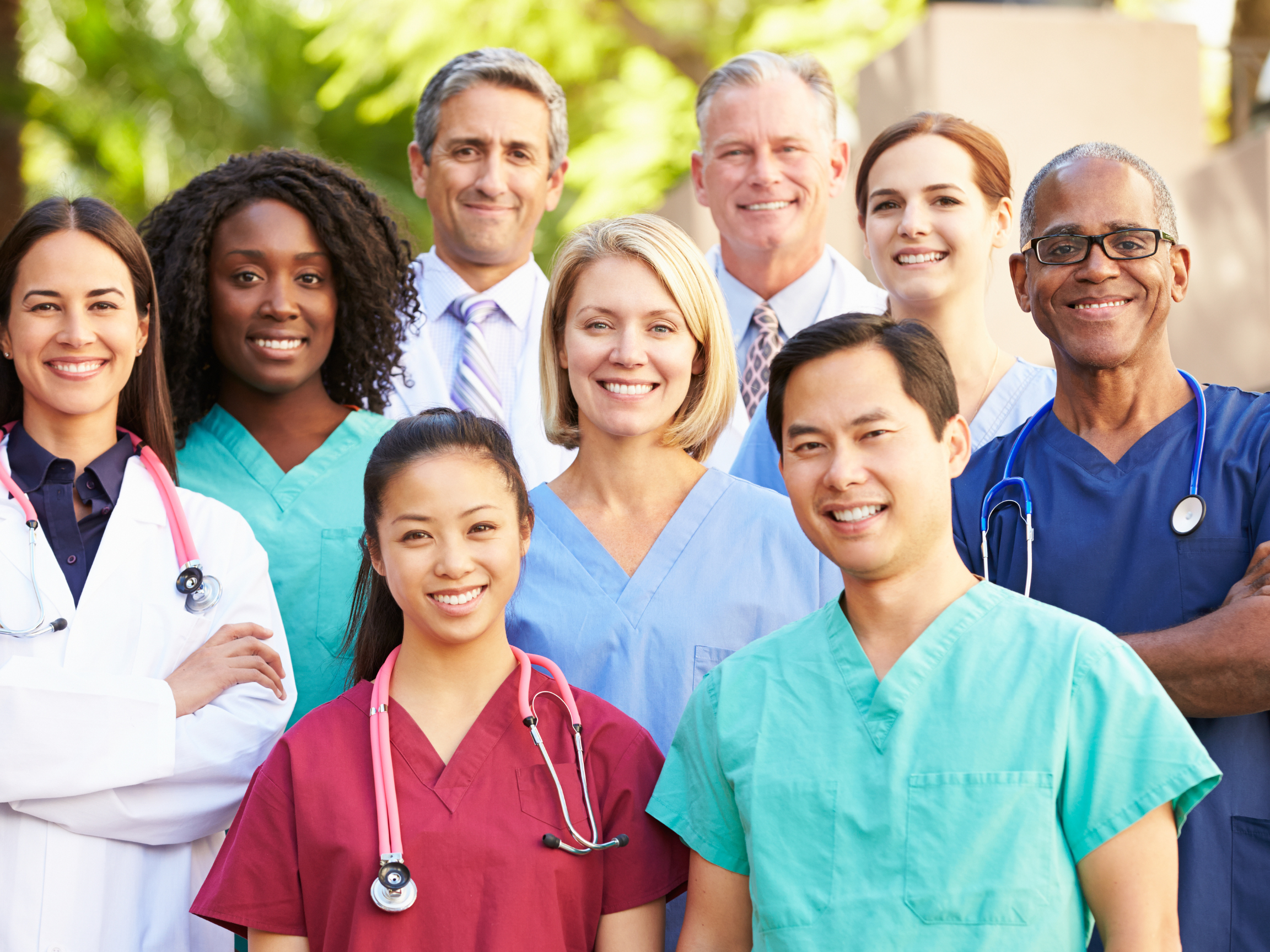 A group of healthcare professionals