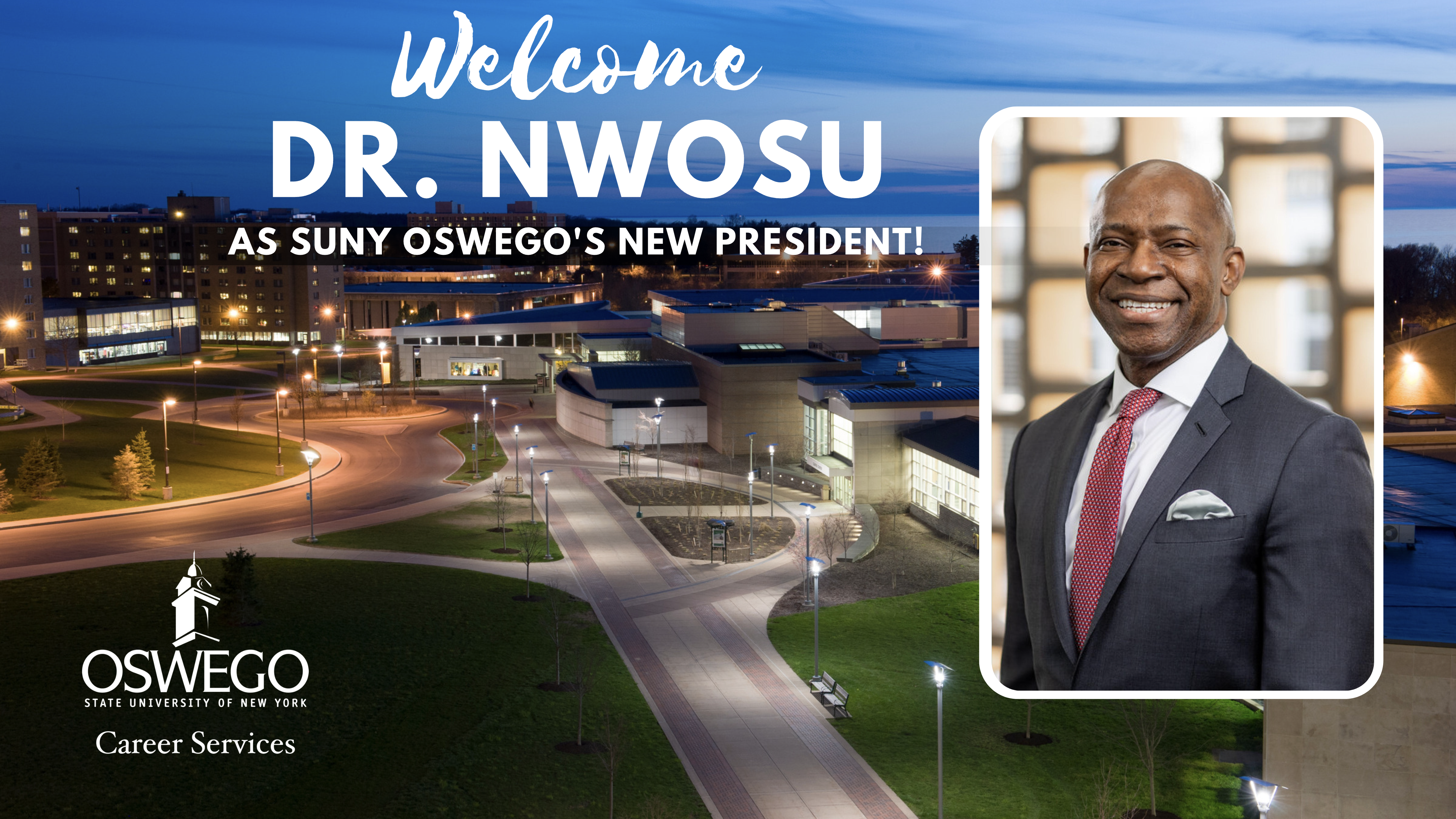Welcome Dr Nwosu