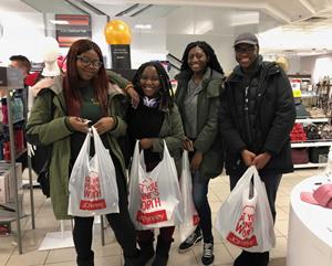 Shoppers at JCPenney