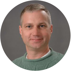 Faculty member Casey Raymond