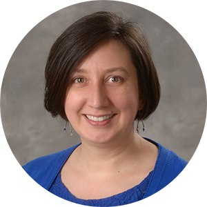 Faculty member Julie Koeppe