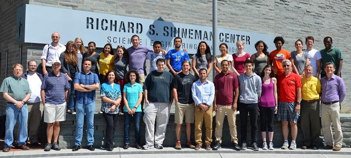 Group picture of summer scholars