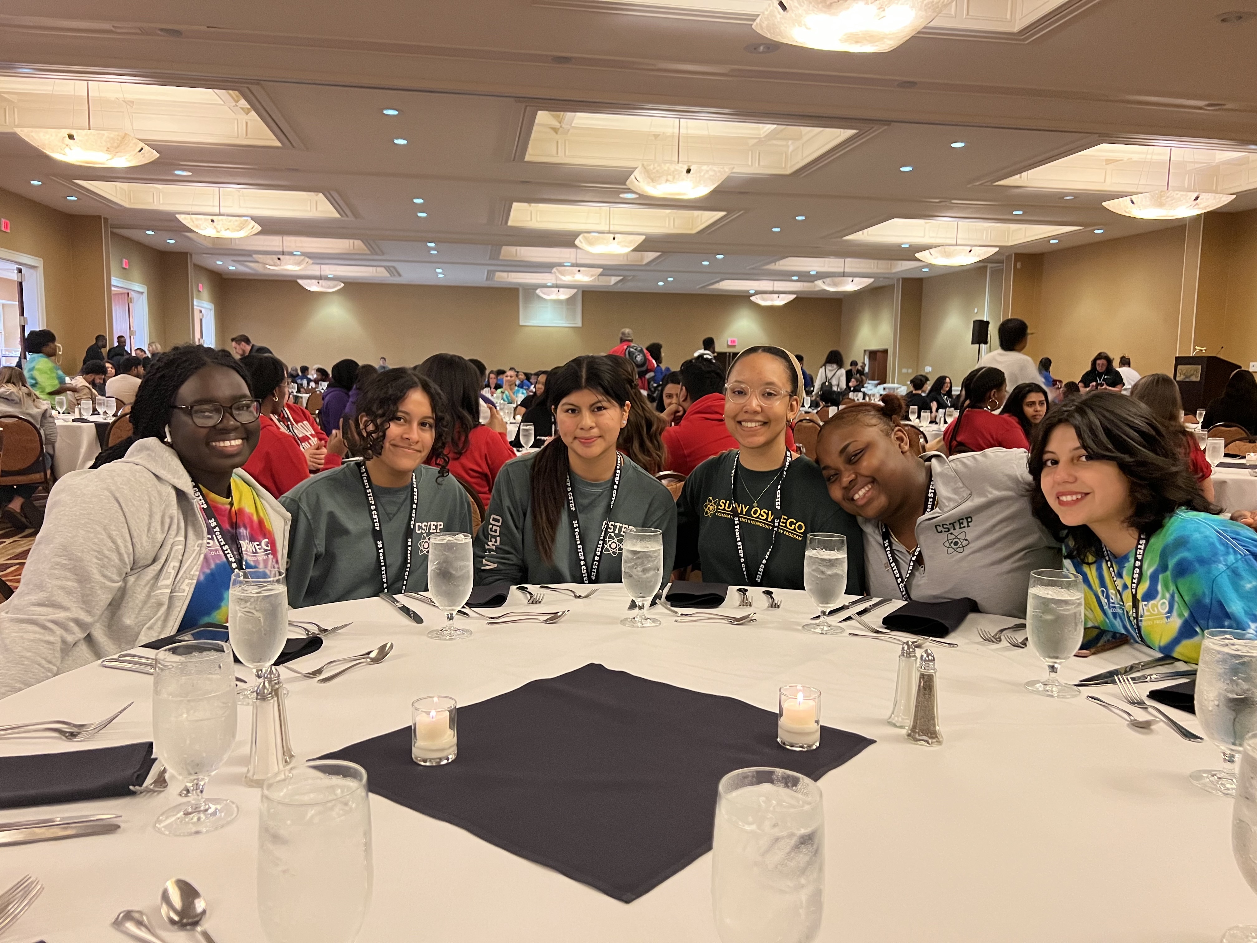 CSTEP students at conference