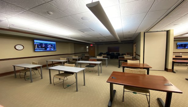 Photo of the "B" side of the classroom