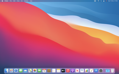Big Sur OS default desktop background