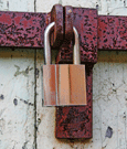 Photo of padlock.