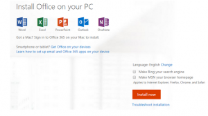how to install onenote office 365