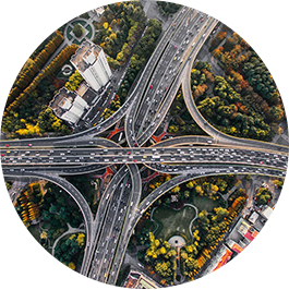 Traffic on city highway