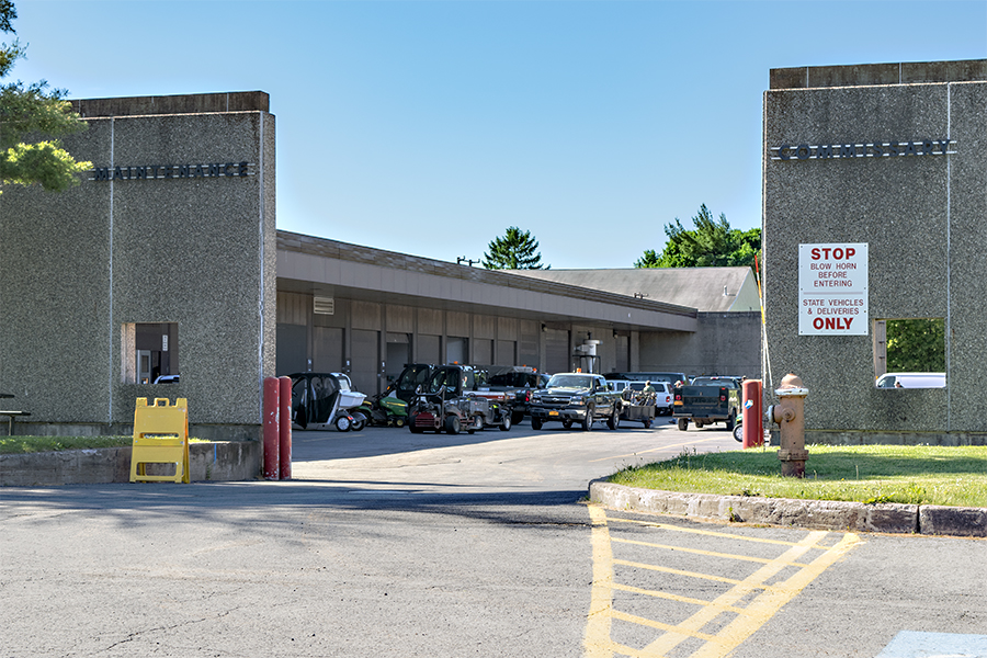 Commisary/Maintenance Entrance