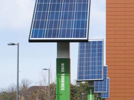 Shineman solar panels - LEED