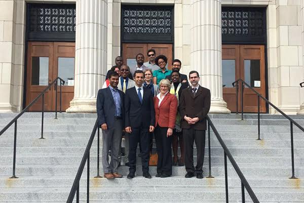Humphrey Fellows visiting Oswego.