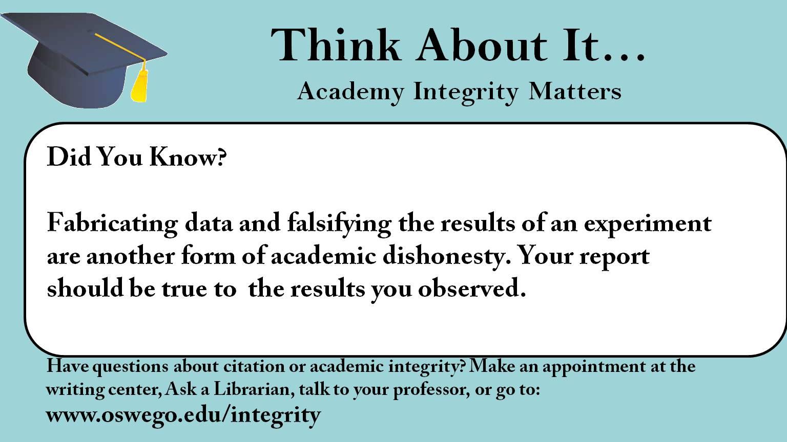 Committee On Intellectual Integrity Intellectual Integrity