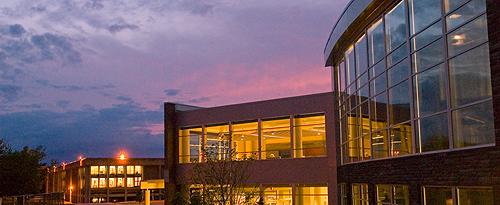 Campus Center sunset