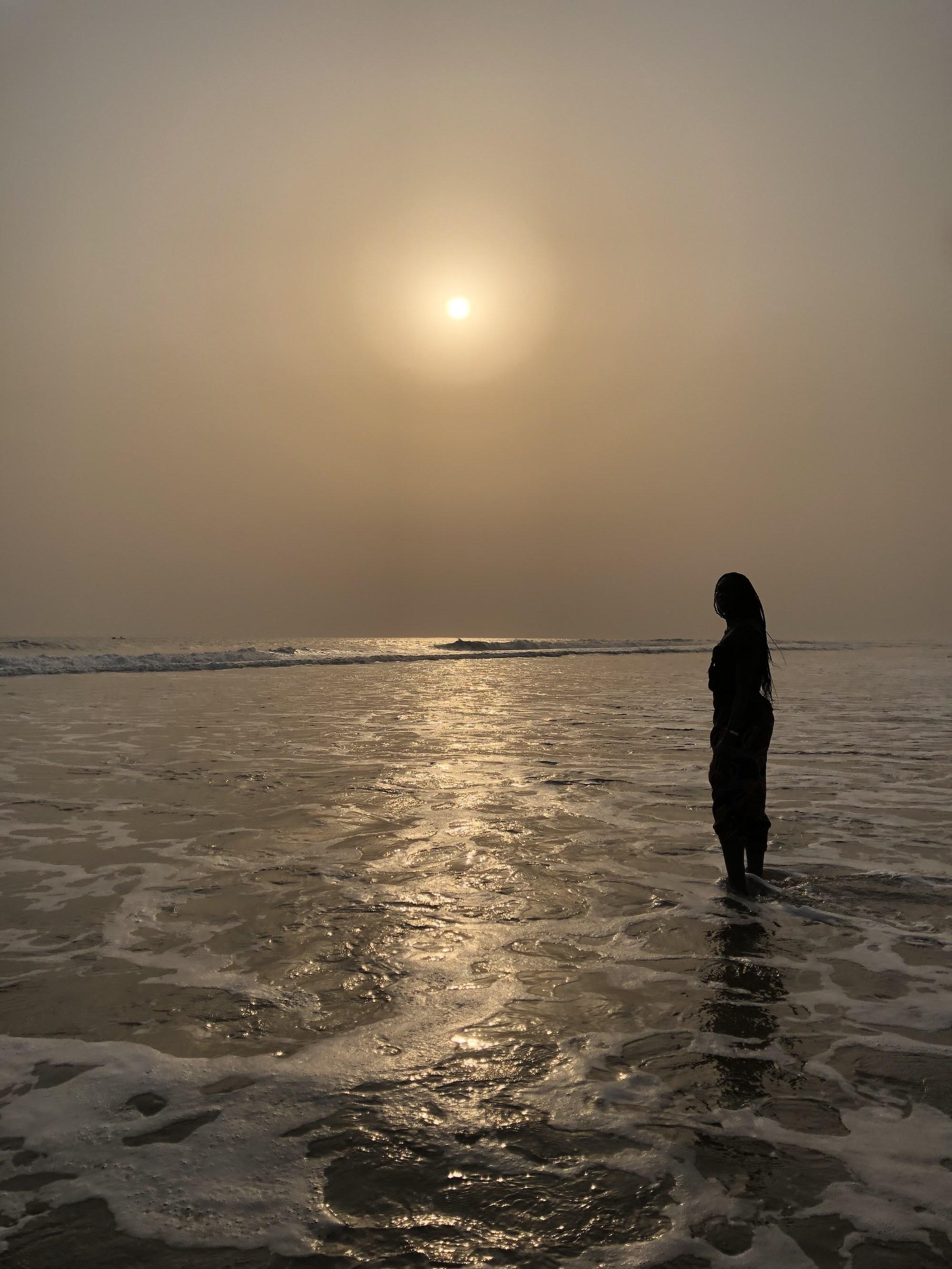 Fadi on beach