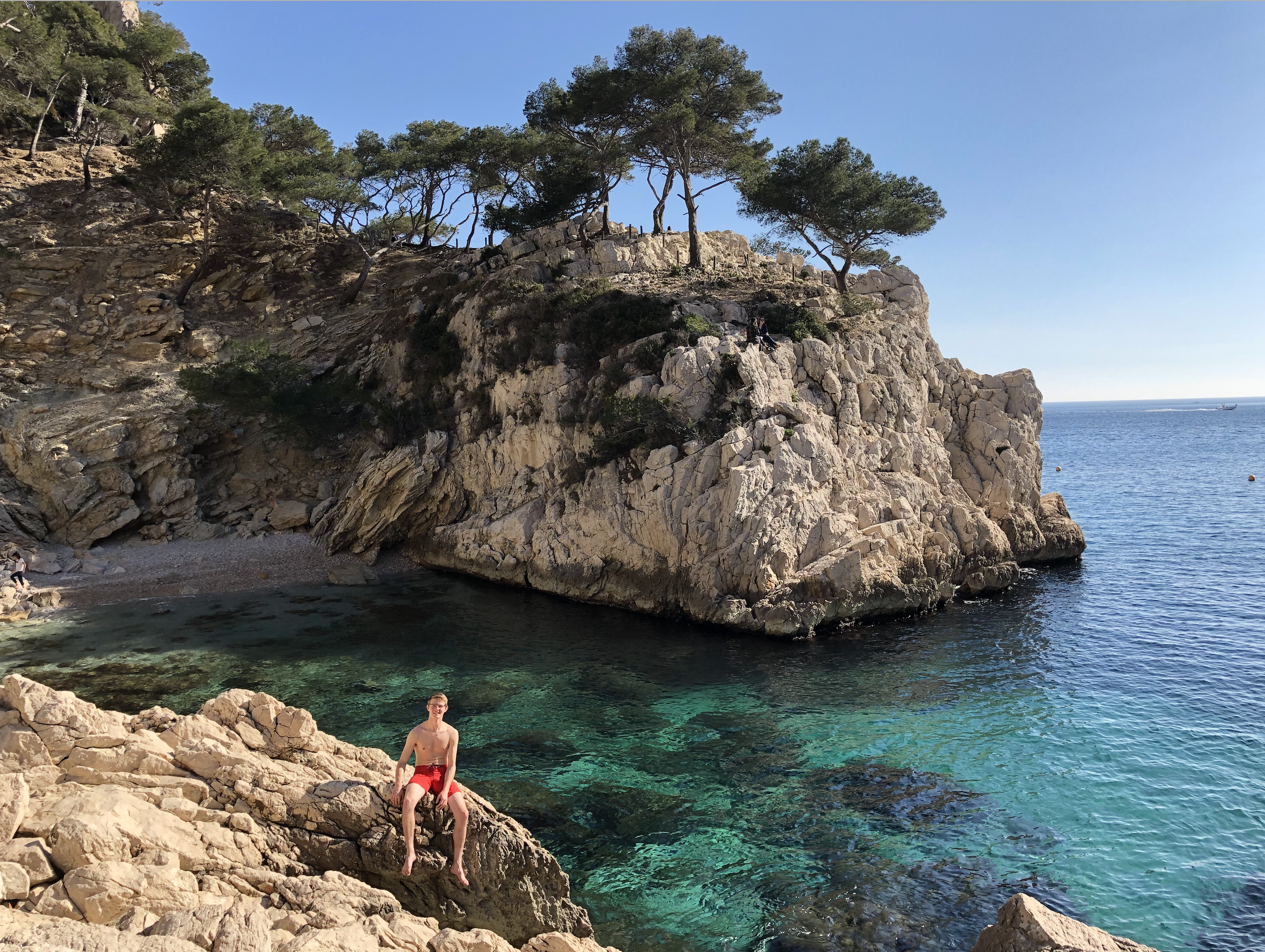 Matt by water in France