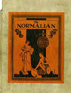 Cover of The Normalian yearbook 1922