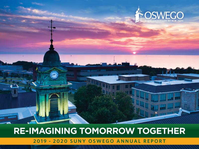 SUNY Oswego Releases 201920 Annual Report ReImagining Tomorrow