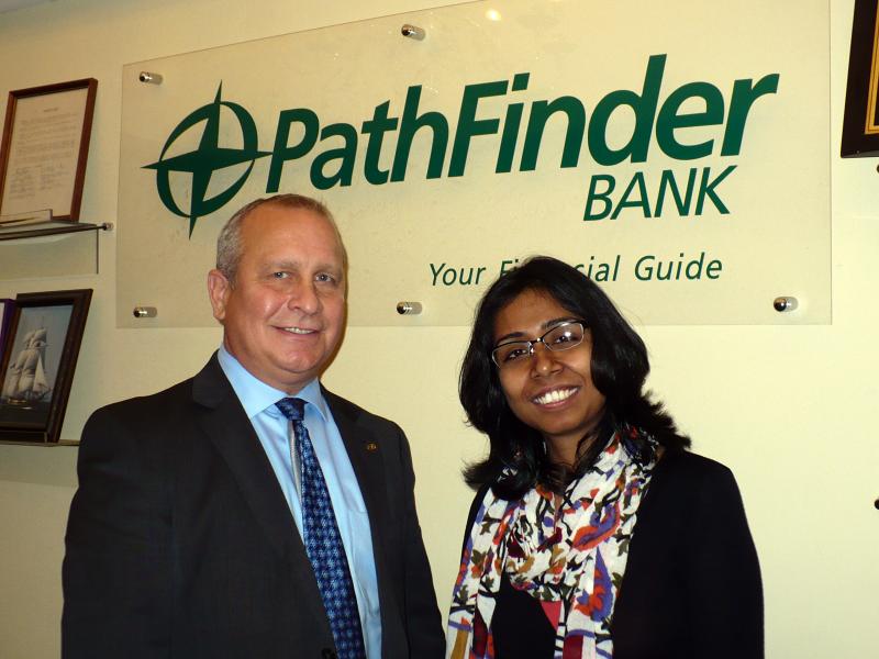 Pathfinder Bank establishes scholarship for students with financial