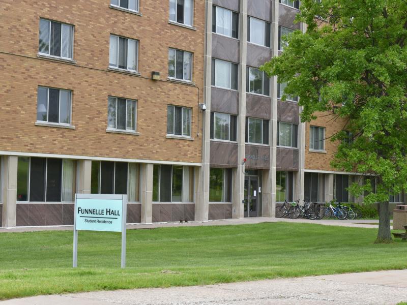 Funnelle Hall to be used for COVID19 Quarantine Rooms SUNY Oswego
