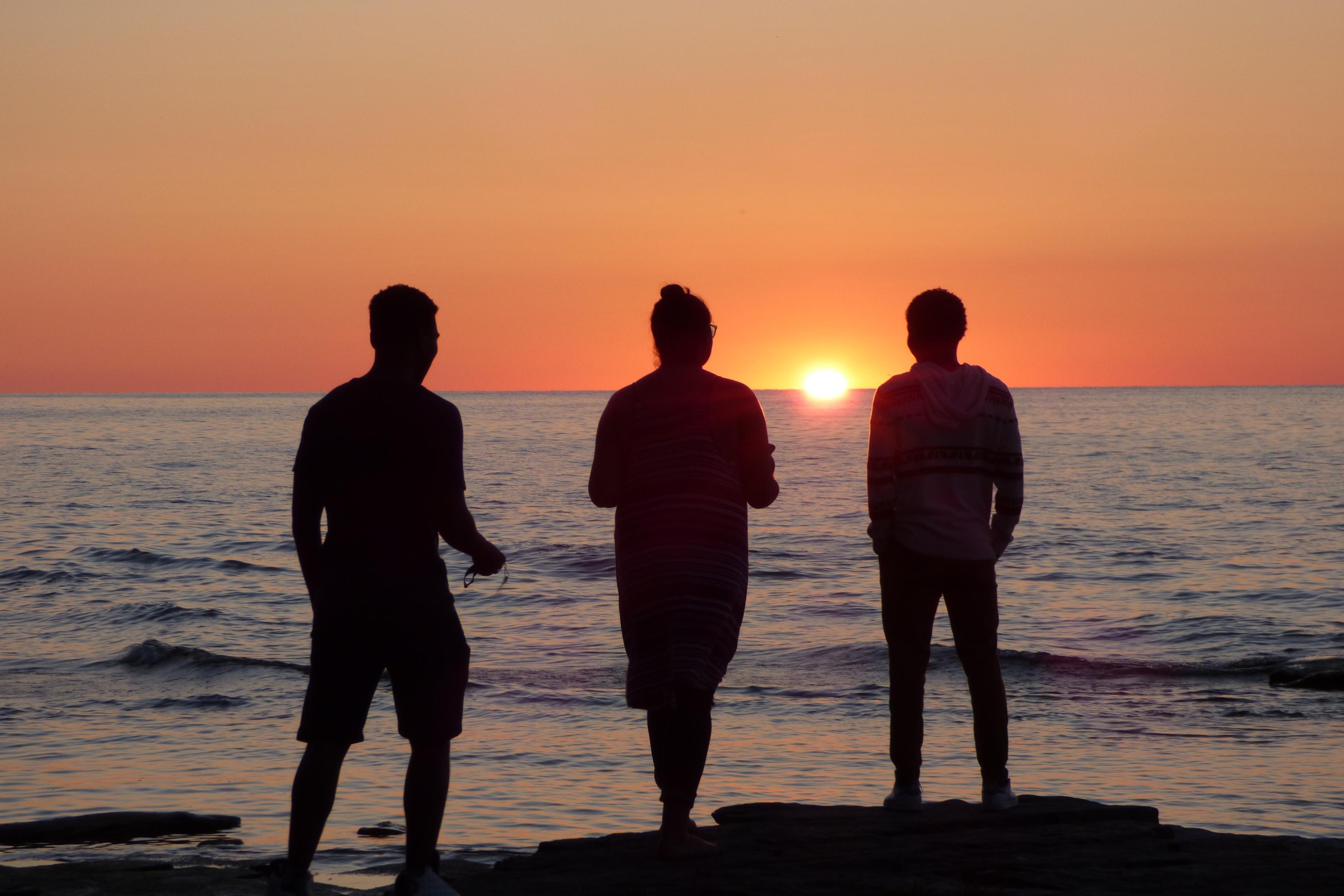 SUNY Oswego students enjoying summer on Lake Ontario