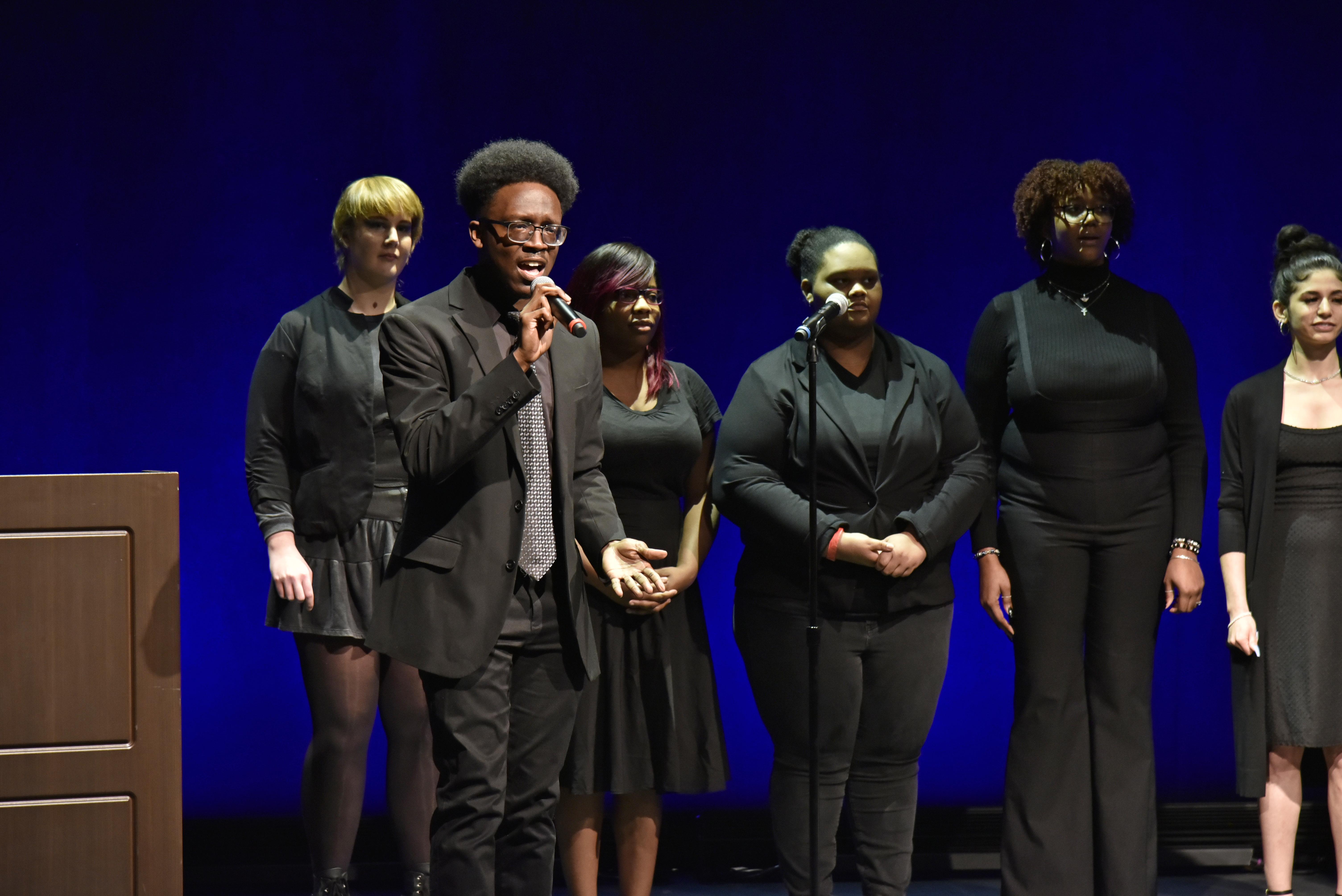 Oswego Gospel Choir performs at previous MLK celebration