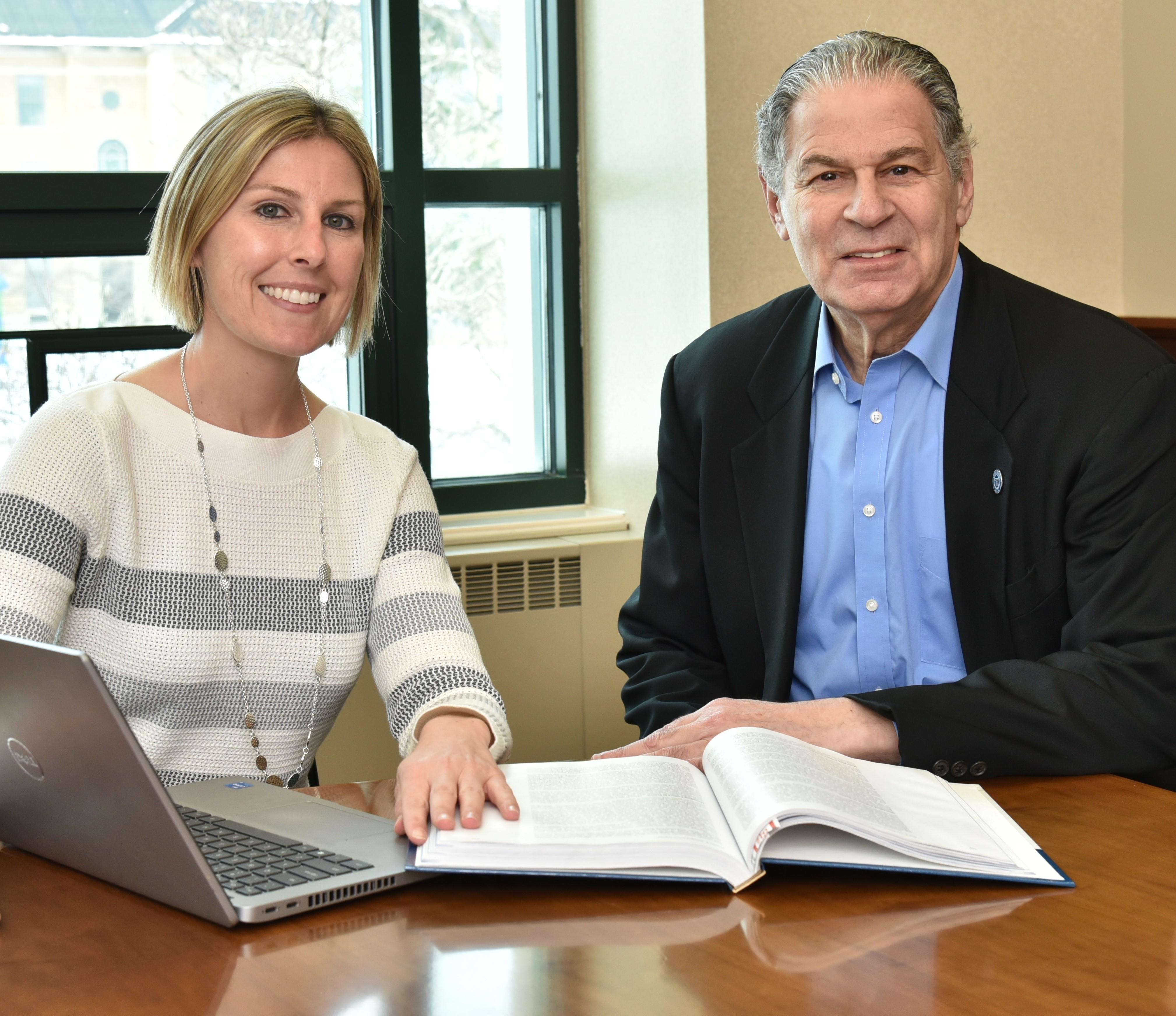 SUNY Oswego School of Business faculty members Kristin Lee Sotak and Barry A. Friedman recently published research based on the question: When people see what you’re wearing, do they think you're ethical?