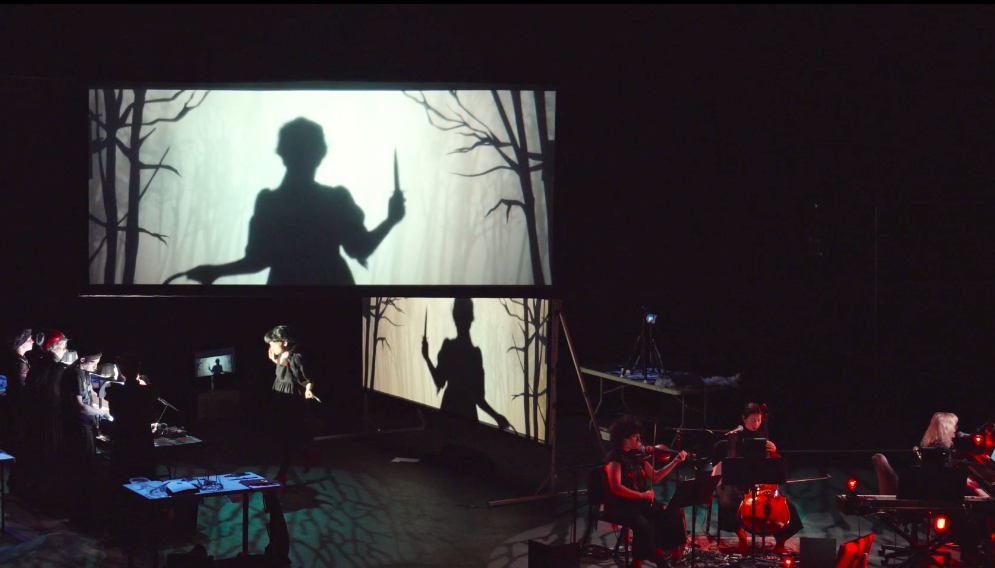 Previous performance of "The 4th Witch," courtesy of the Manual Cinema website