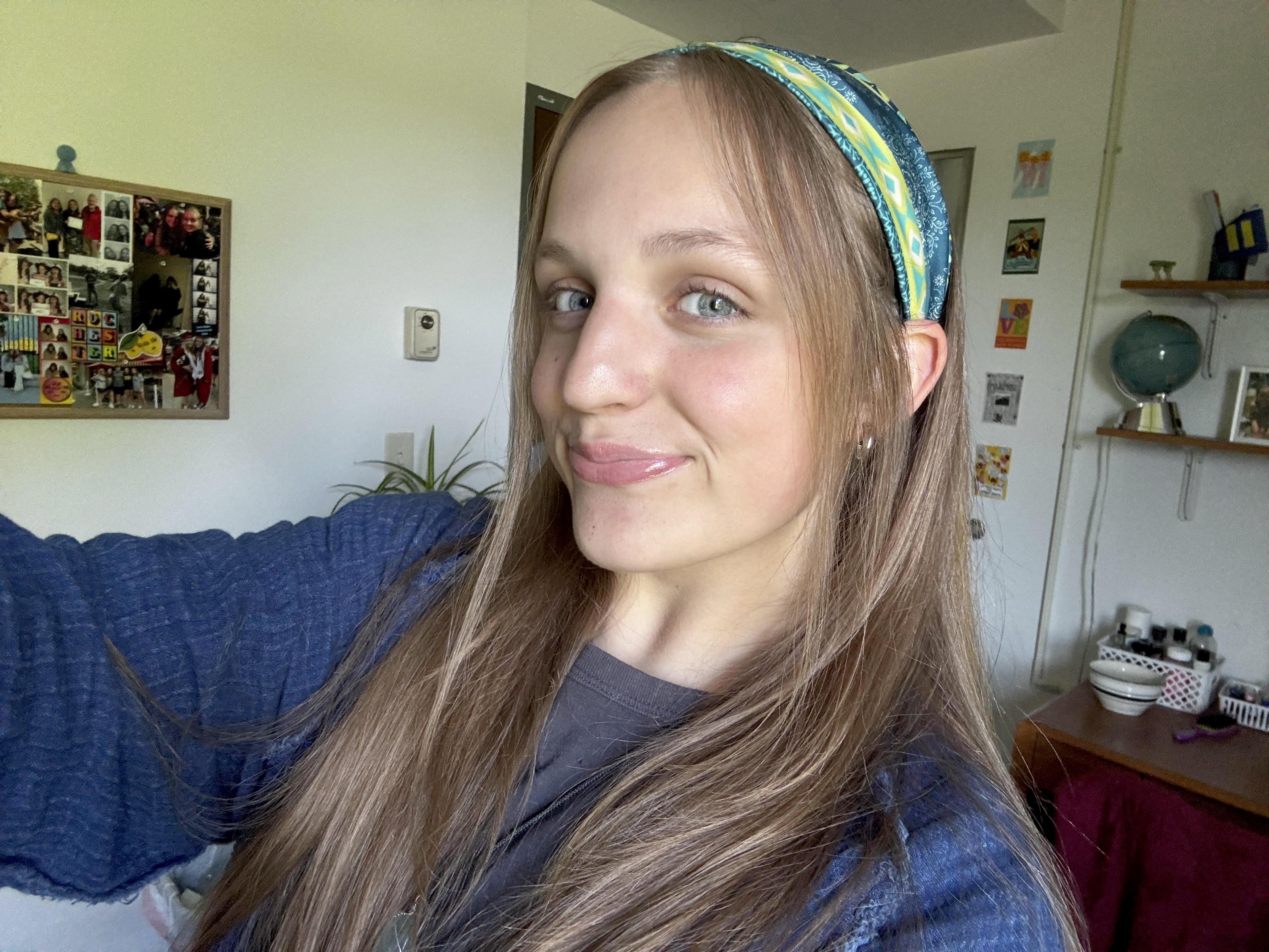 Carolyn Adams, winner of a competitive award to study in France