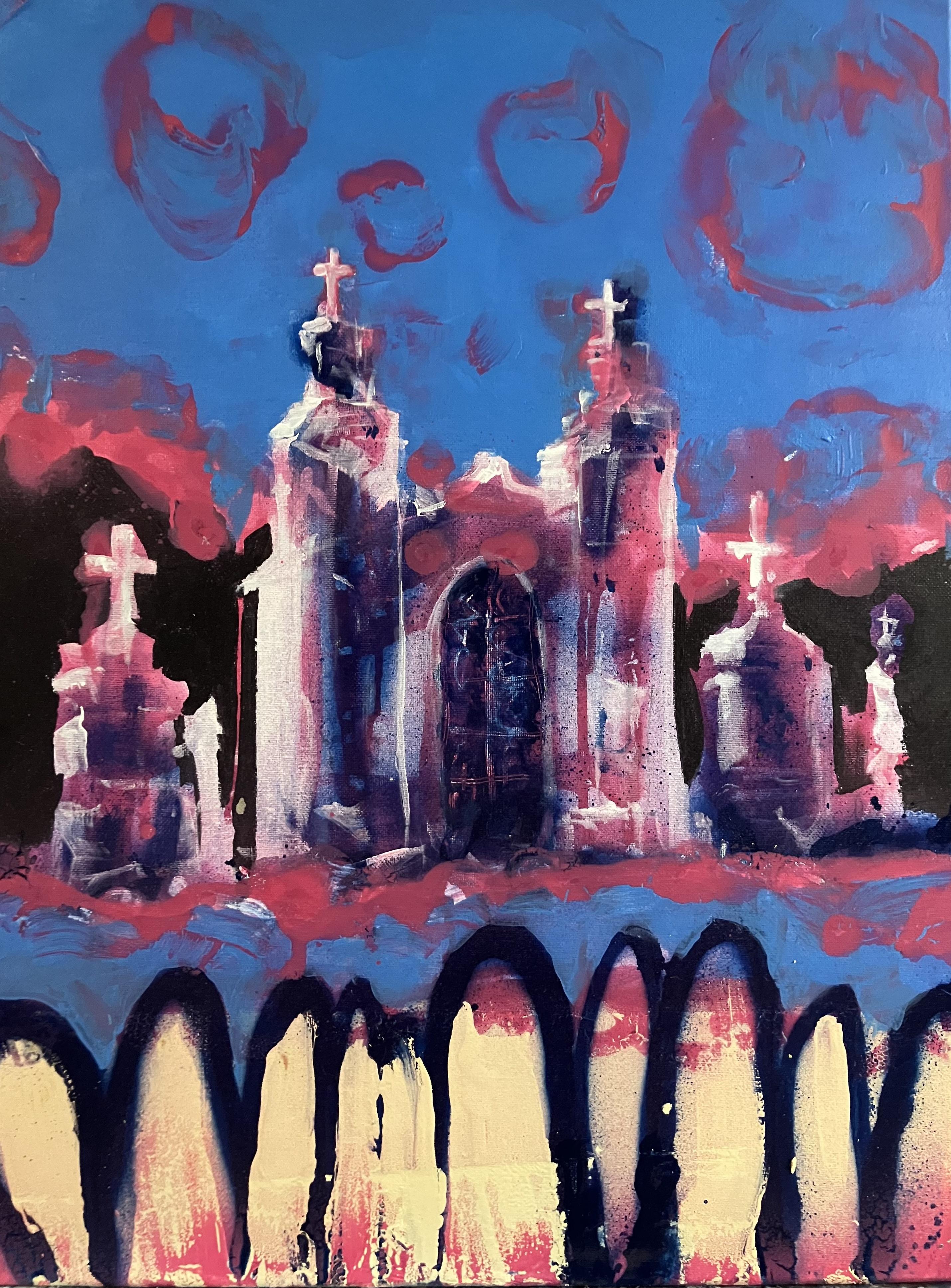 "Cementerio de belleza," artwork by Tyrone Johnson-Neuland