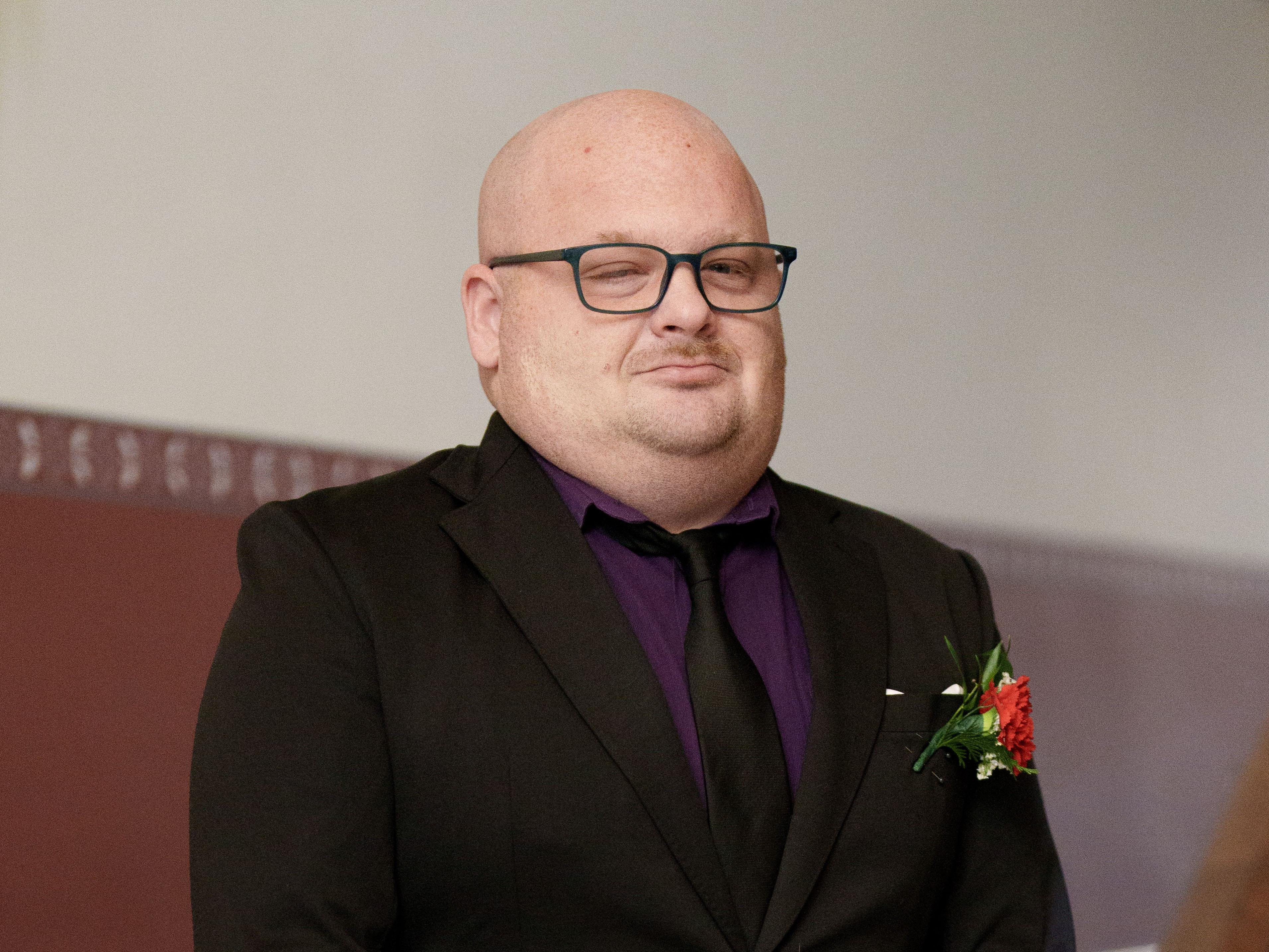 For Chance Kennedy, who earned his master's at SUNY Oswego in 2024, serving the city of Oswego is both a calling and a full circle moment.