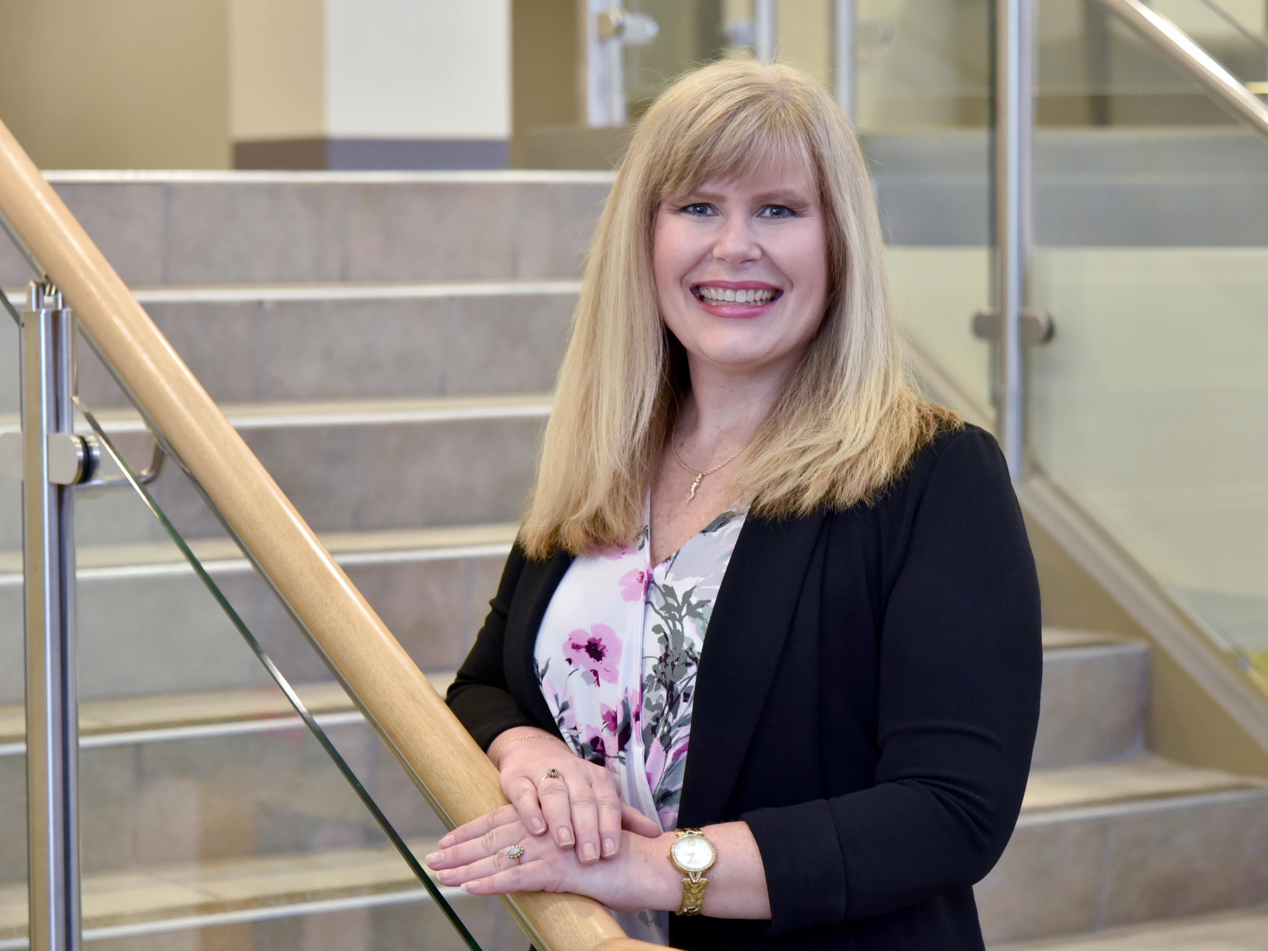 Outstanding work in customer service, technological projects and overall support recently earned Michele May earns the Chancellor’s Award for Excellence in Classified Service