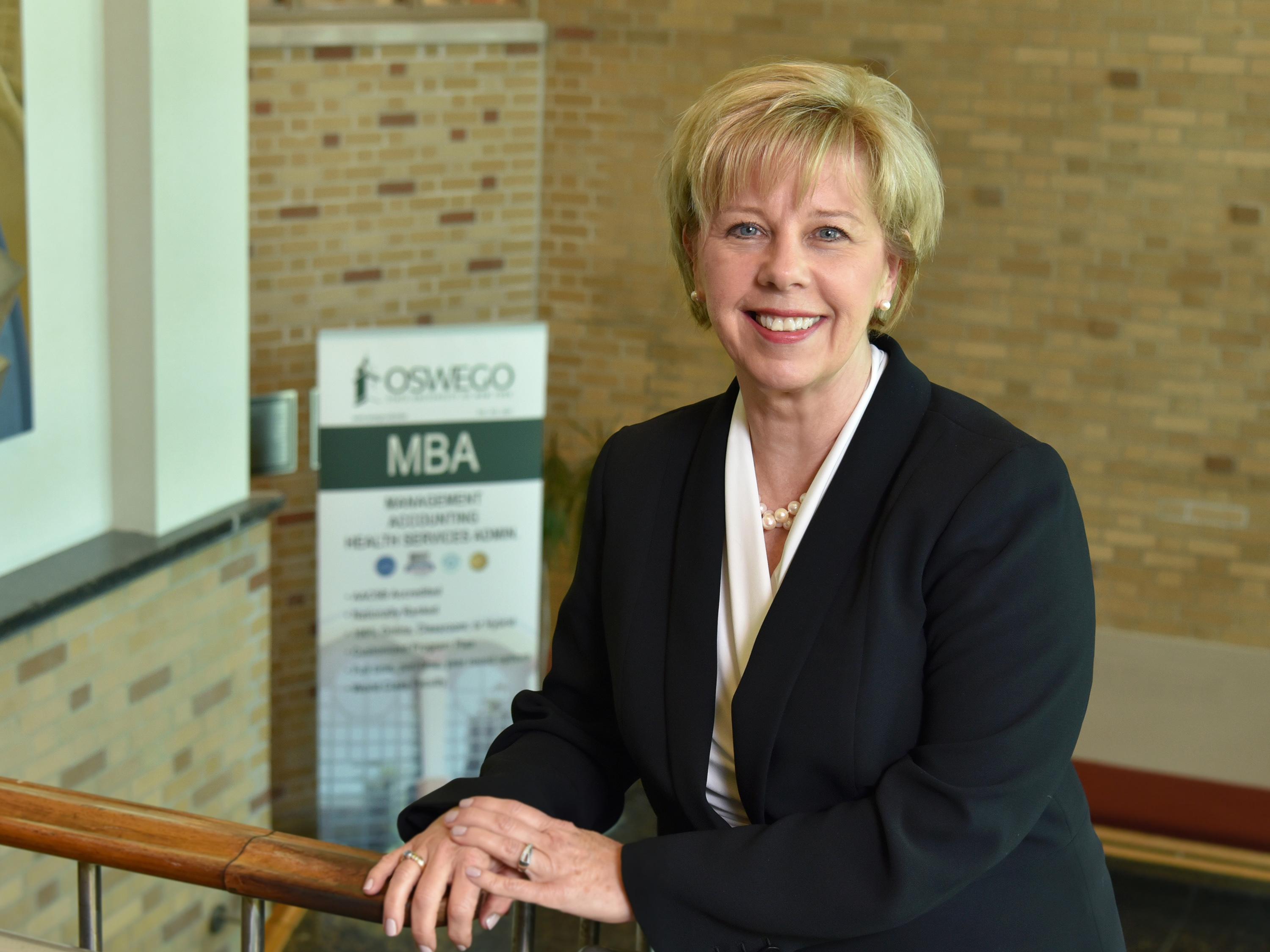 Irene Scruton, winner of a SUNY Chancellor’s Award for Excellence in Professional Service