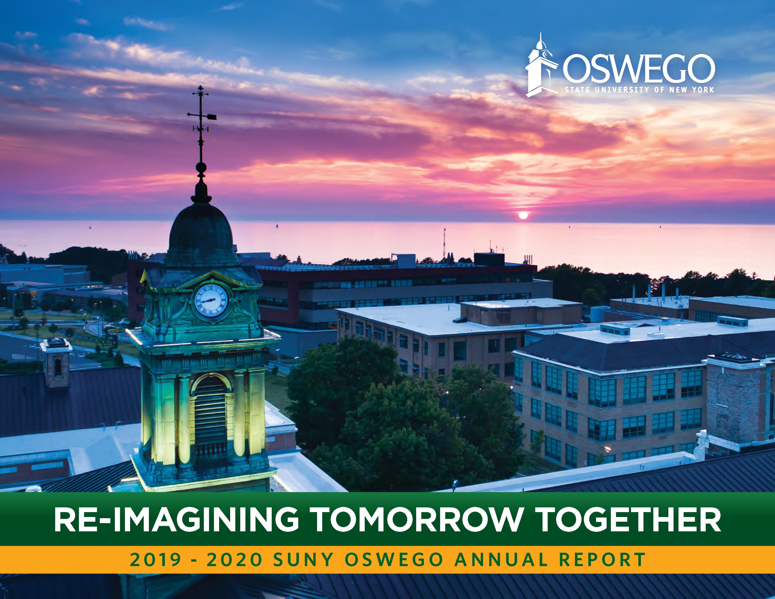 SUNY Oswego Annual Report cover