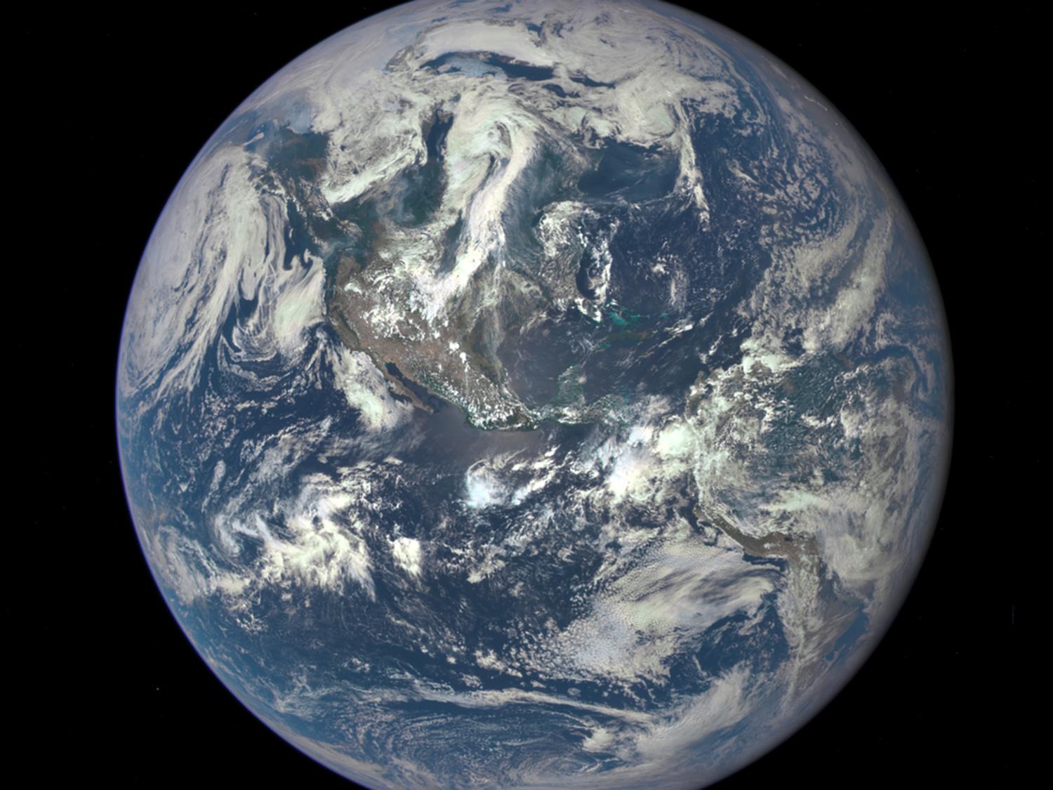 Detailed photo of the Earth from space, courtesy of NASA