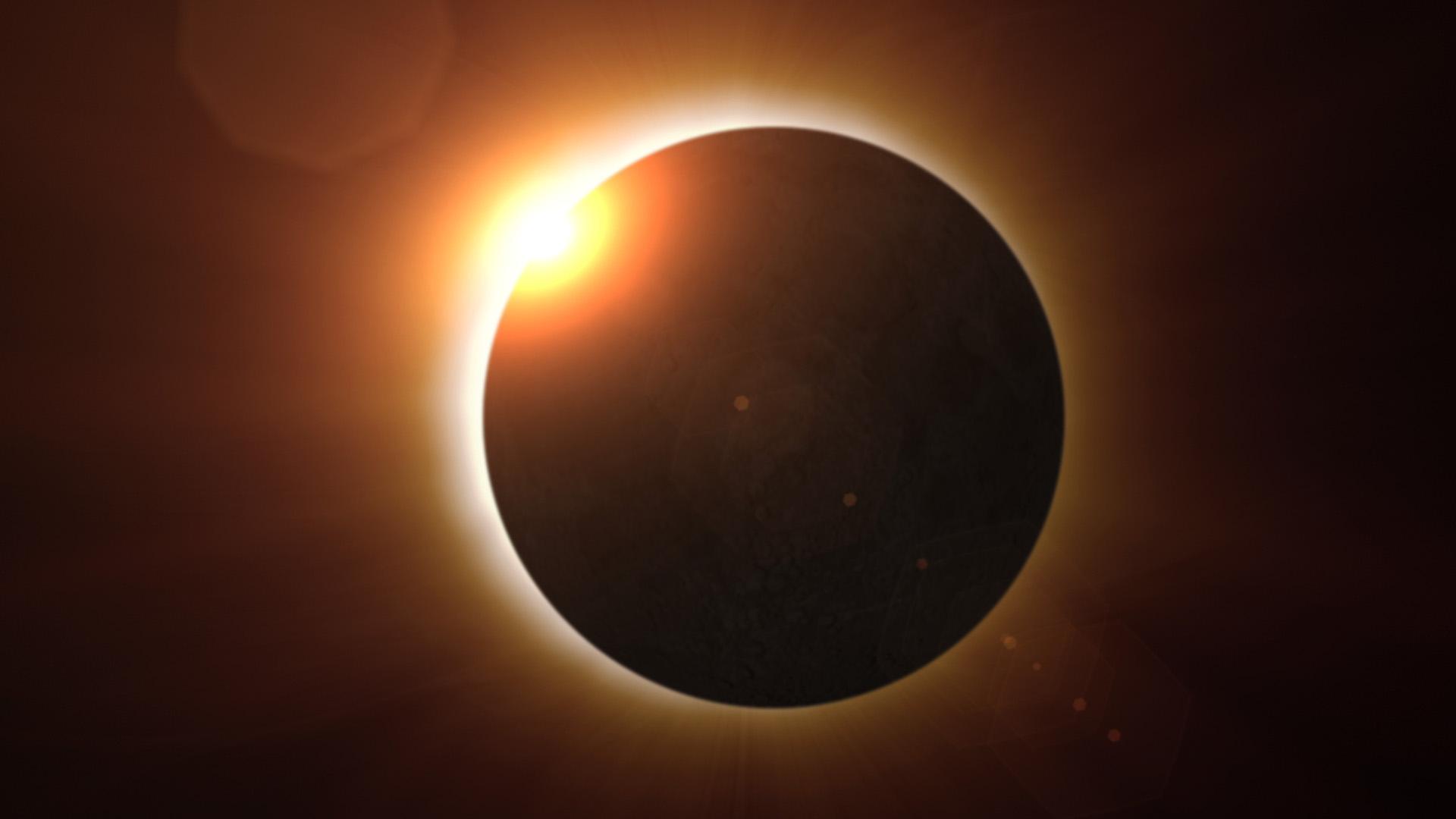 Eclipse ring visualization courtesy of NASA