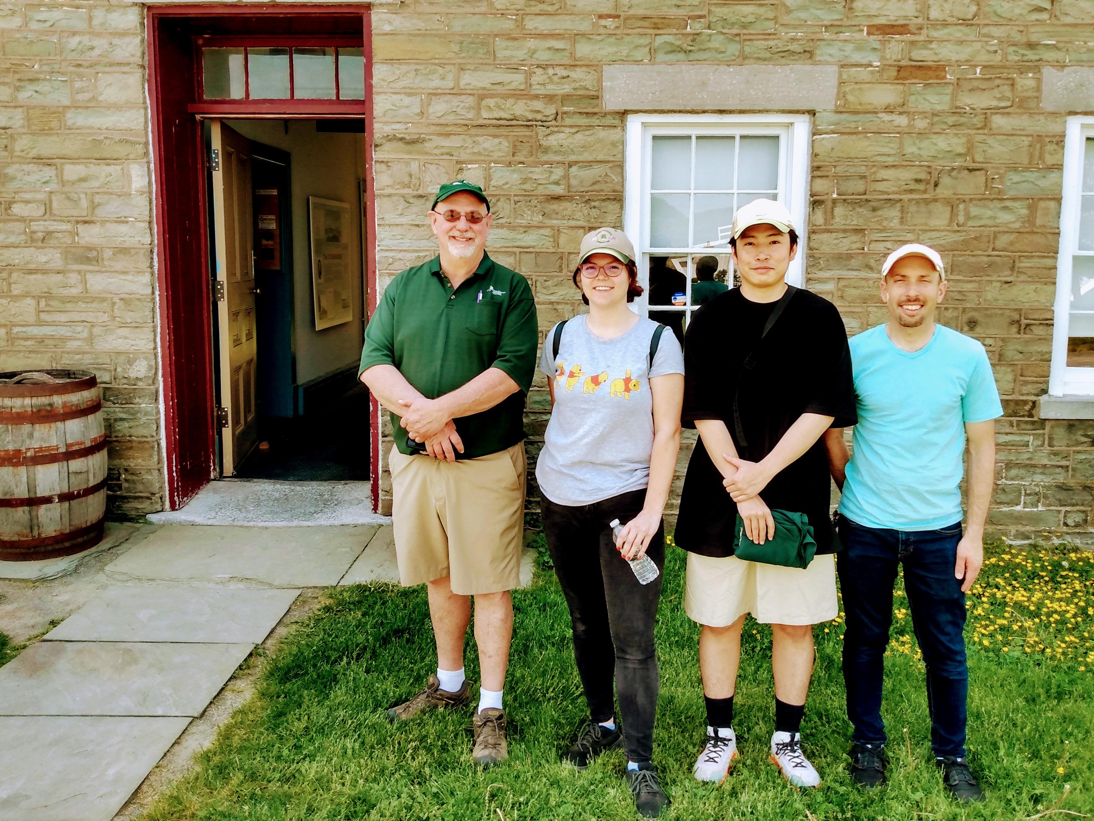 SUNY Oswego filmmakers work on a project at historic Fort Ontario