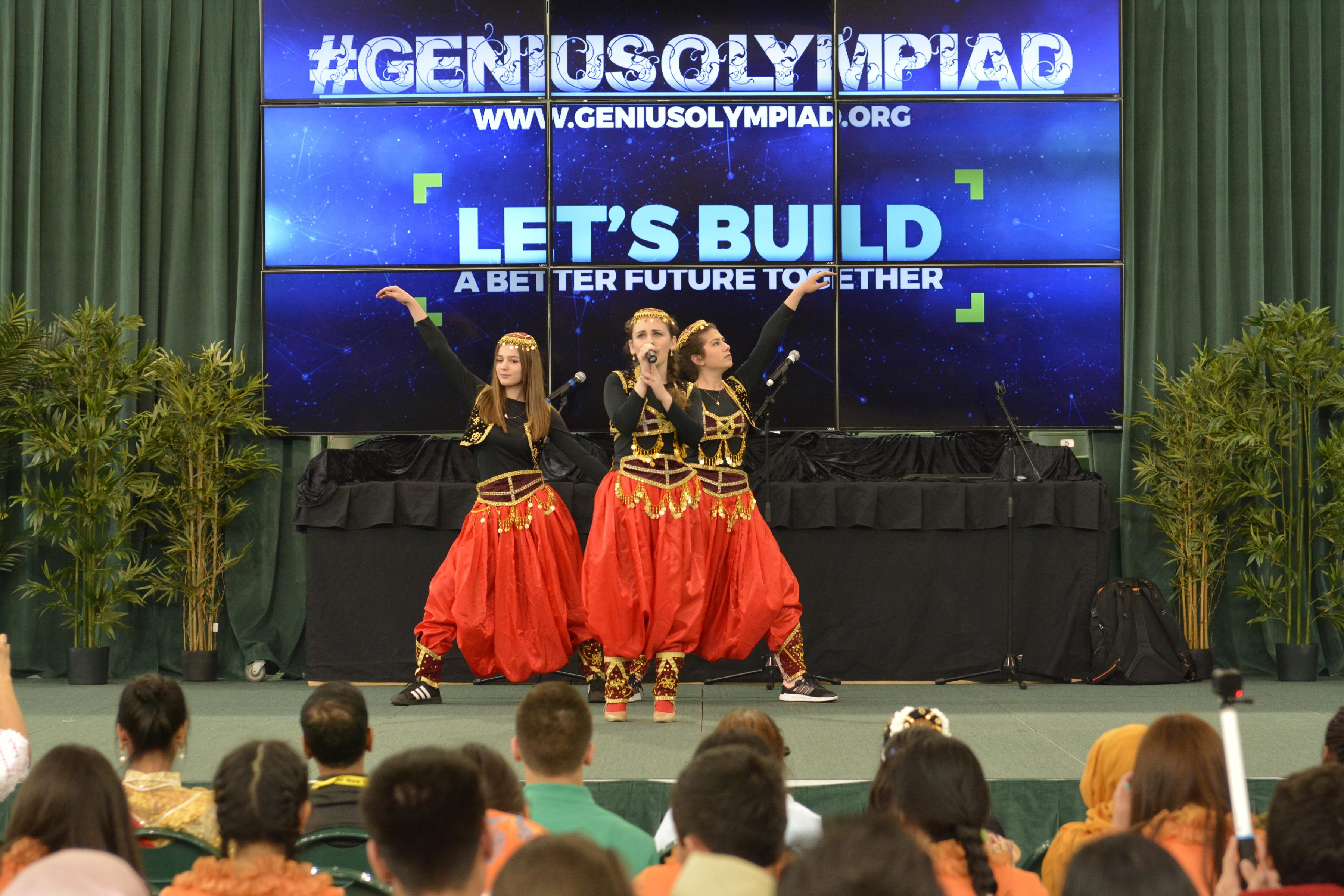 Dancers at GENIUS Olympiad