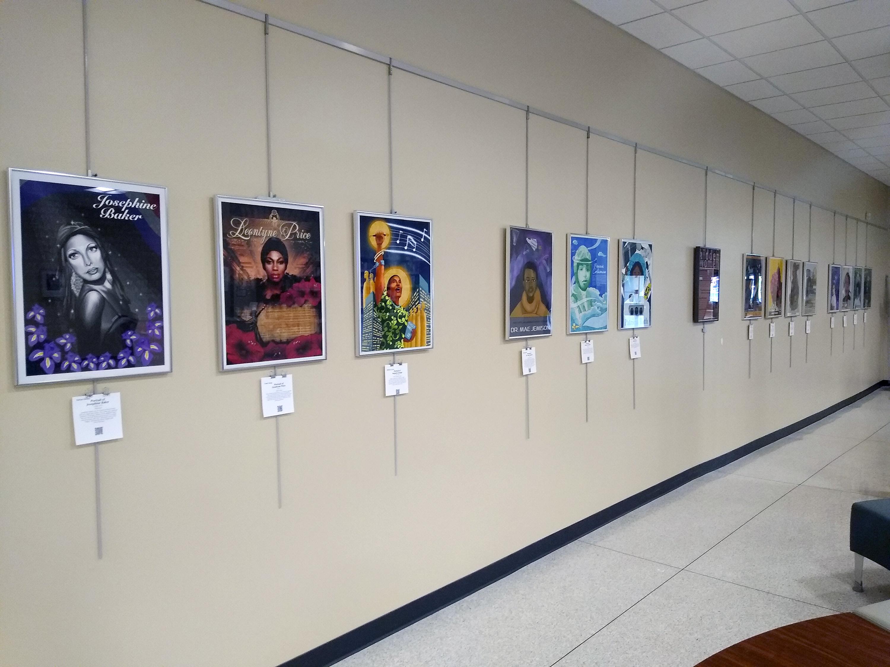 Library Art Display