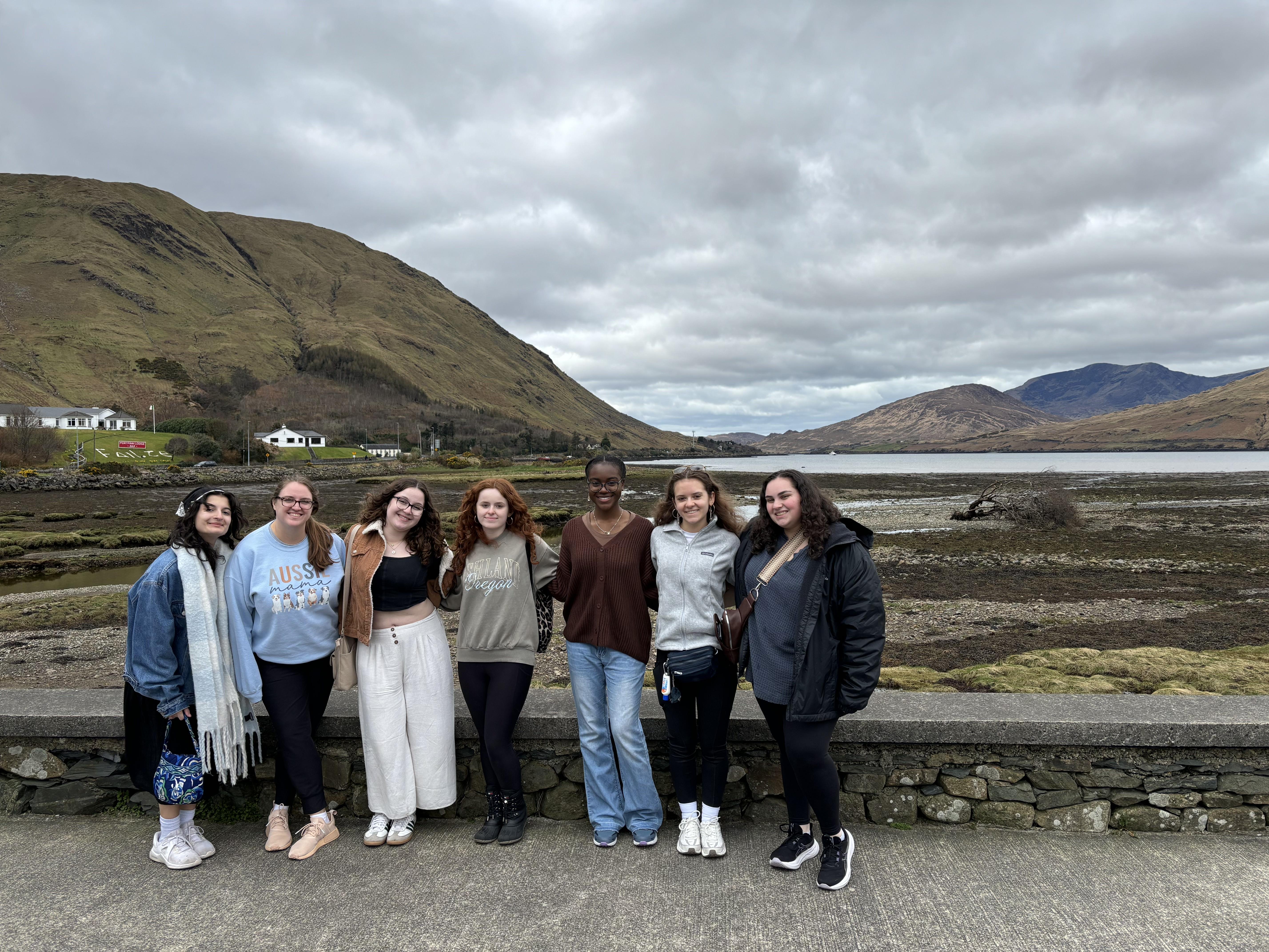 Oswego students in "International PR: Food, Beverage, and Hospitality" visit Ireland.
