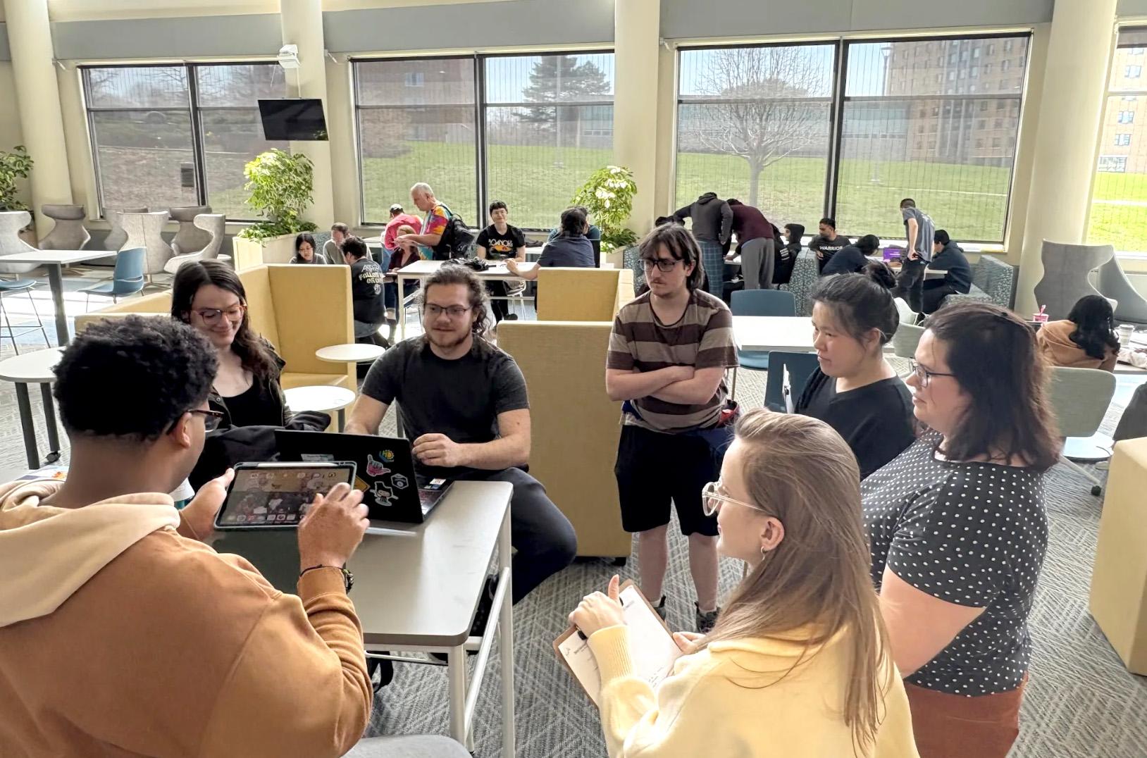 The inaugural LakerHacks was a friendly competition that also built community