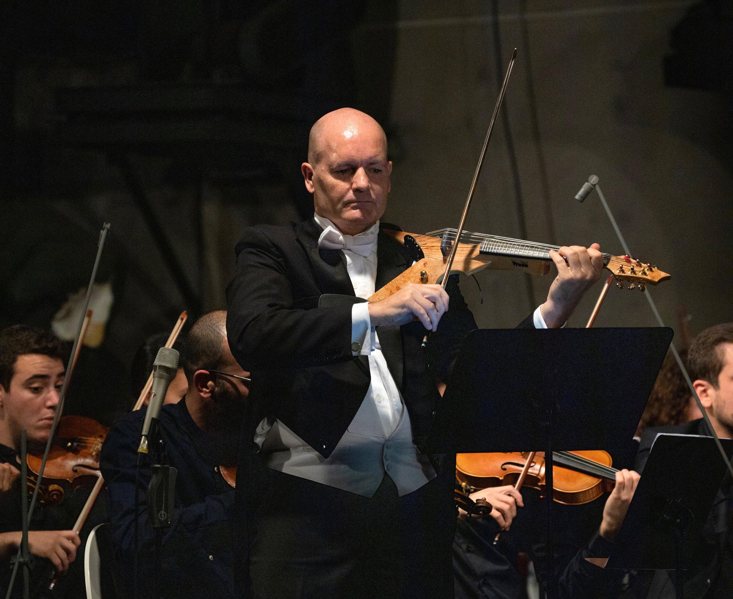 Violinist Rudolf Haken will perform a program ranging from Metallica to Sergei Prokofiev to a faculty member’s original composition during a wide ranging performance at 7 p.m. on Wednesday, April 17, at SUNY Oswego