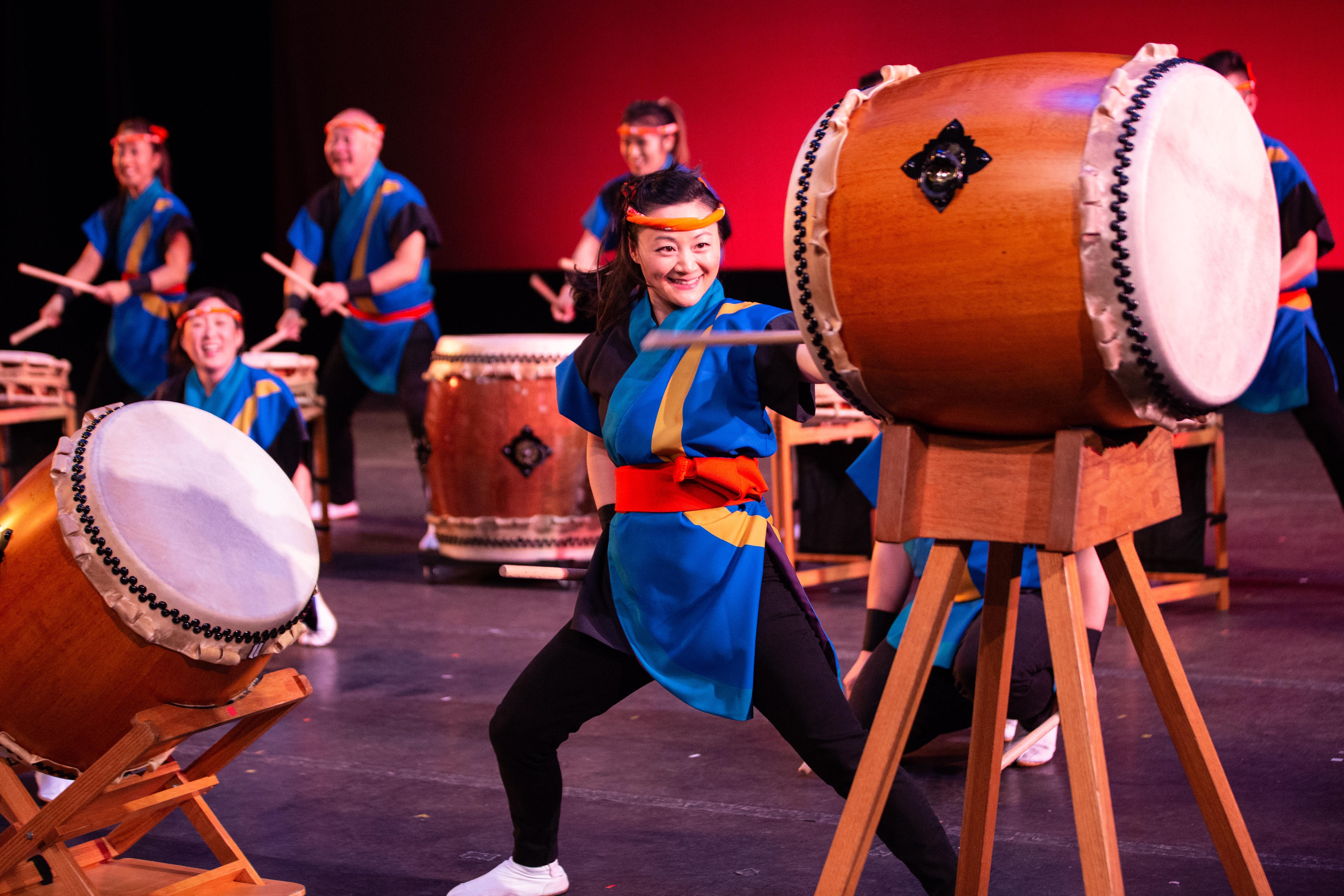 The San Jose Taiko Conservatory will bring its high-energy traditional Japanese drumming to SUNY Oswego for a show at 7 p.m. on Wednesday, March 6, in Waterman Theatre.