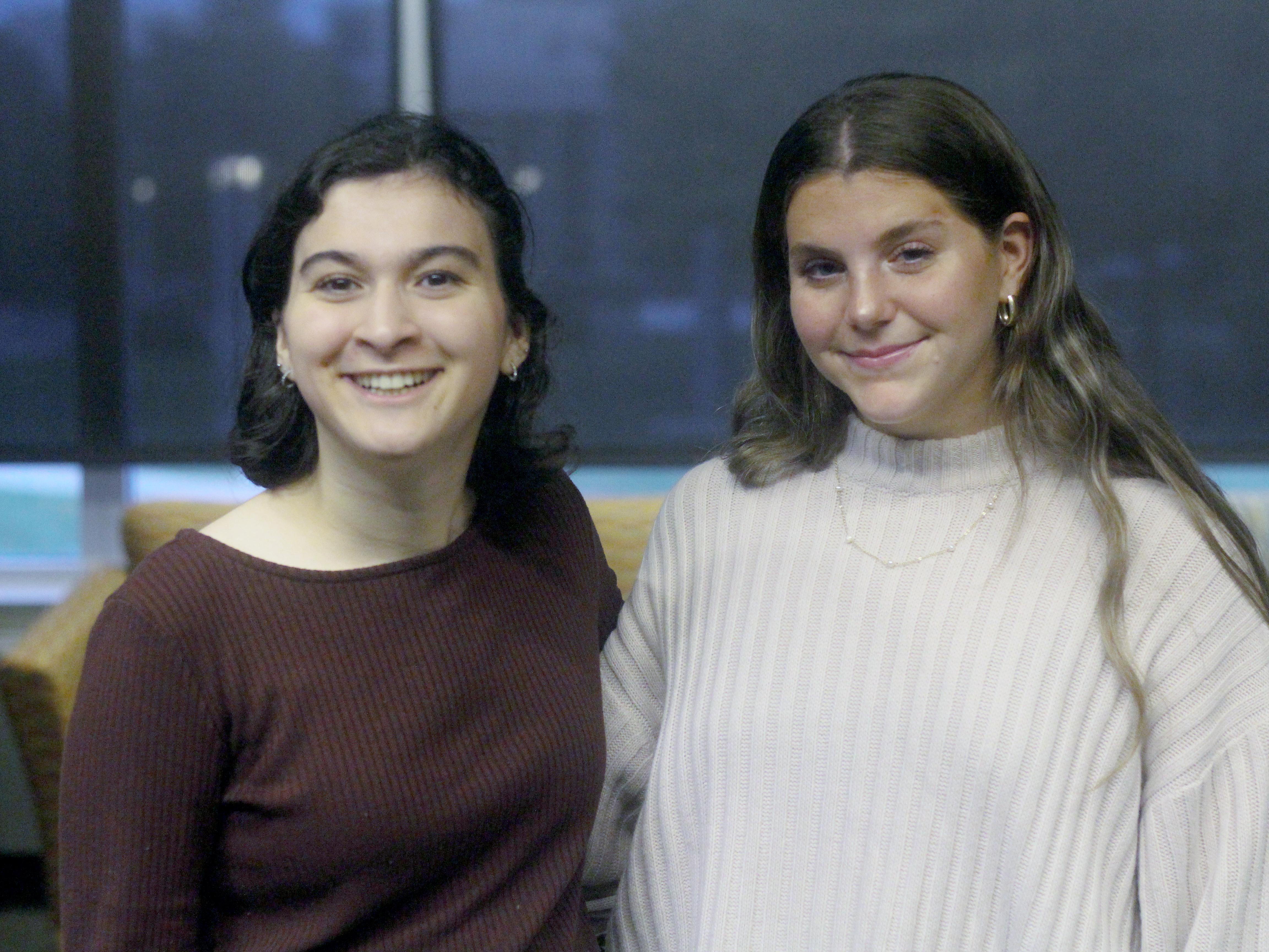 Katie Karlen and Kate Salamida lead a student executive board organizing this year's media summit