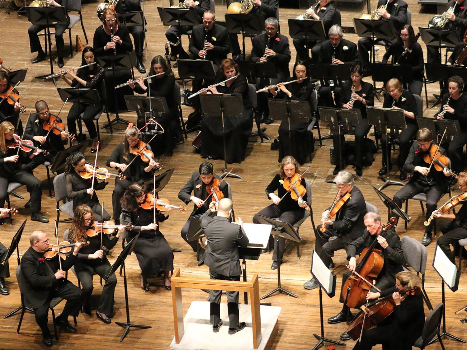 Symphoria orchestra in concert