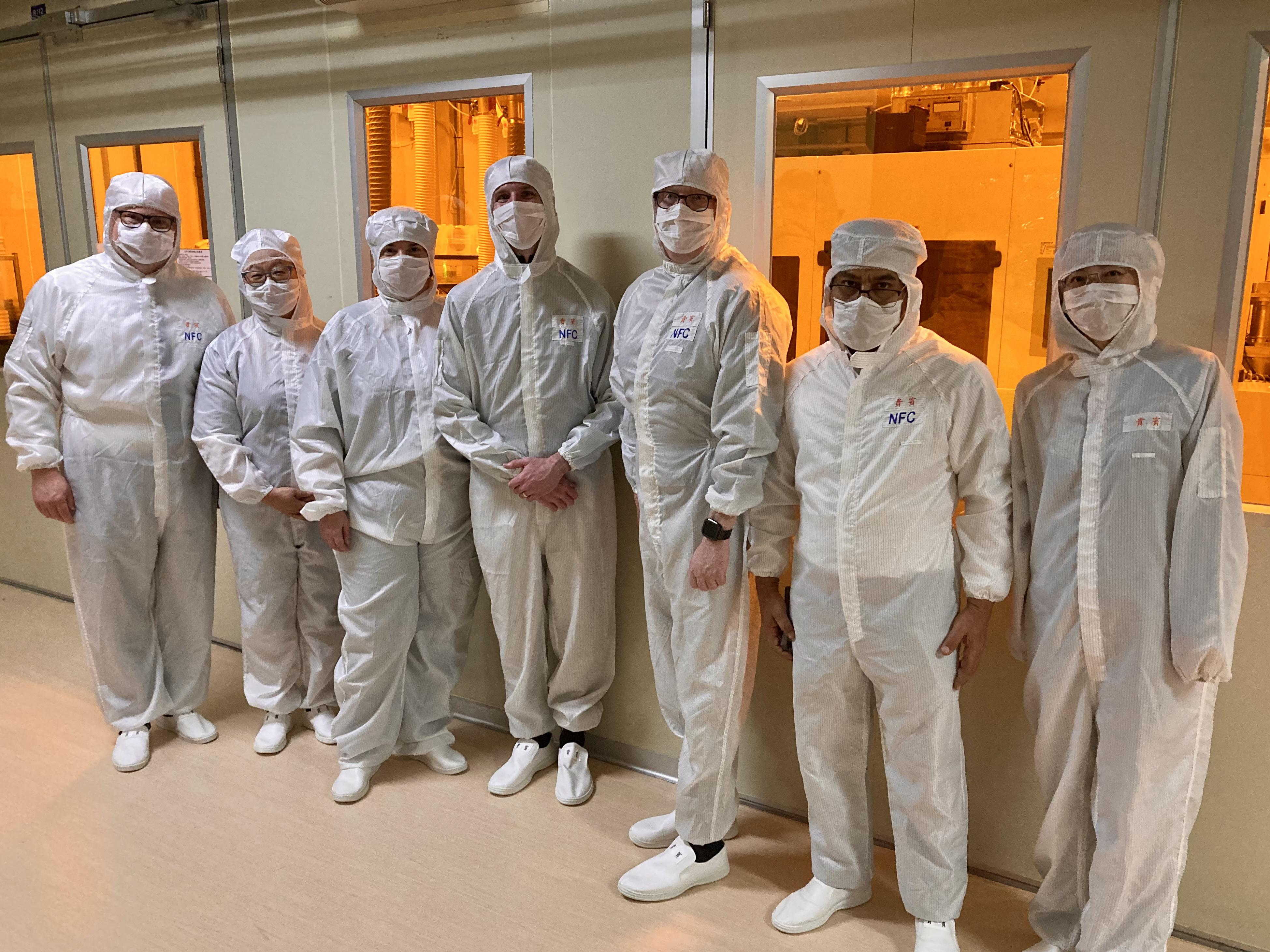 SUNY Oswego and MCC participants had the opportunity to tour National Yang Ming Chiao Tung University’s Nano Facility Center.