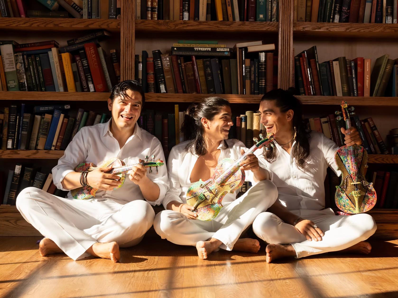 Grammy Award-winning trio the Villalobos Brothers will bring vibrant Mexican flair to SUNY Oswego’s Waterman Theater to launch this season’s ARTSwego’s Performing Arts Series on Sept. 19 at 7 p.m. 